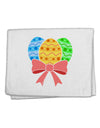 Easter Eggs With Bow 11&#x22;x18&#x22; Dish Fingertip Towel by TooLoud-Fingertip Towel-TooLoud-White-Davson Sales