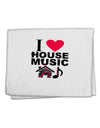 I Love House Pink 11&#x22;x18&#x22; Dish Fingertip Towel-Fingertip Towel-TooLoud-White-Davson Sales