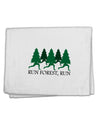 Run Forest Run Funny 11&#x22;x18&#x22; Dish Fingertip Towel by TooLoud-TooLoud-White-Davson Sales