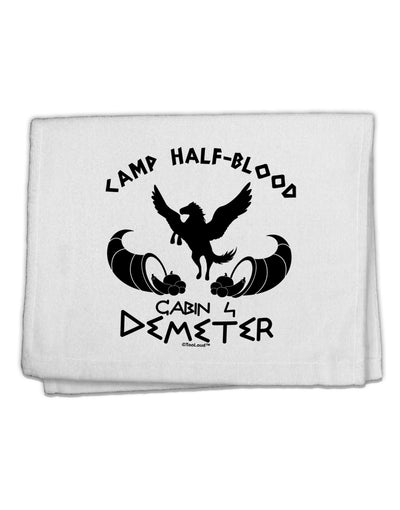 Cabin 4 Demeter Camp Half Blood 11&#x22;x18&#x22; Dish Fingertip Towel-Fingertip Towel-TooLoud-White-Davson Sales