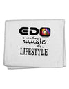 EDM - A Lifestyle 11&#x22;x18&#x22; Dish Fingertip Towel-Fingertip Towel-TooLoud-White-Davson Sales