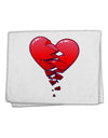 Crumbling Broken Heart 11&#x22;x18&#x22; Dish Fingertip Towel by TooLoud-TooLoud-White-Davson Sales