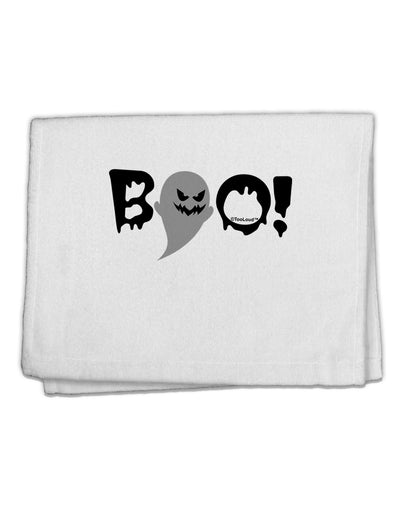 Scary Boo Text 11&#x22;x18&#x22; Dish Fingertip Towel-Fingertip Towel-TooLoud-White-Davson Sales