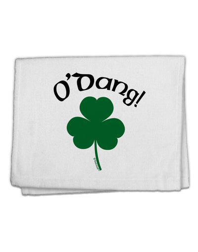 O'Dang - St Patrick's Day 11&#x22;x18&#x22; Dish Fingertip Towel-Fingertip Towel-TooLoud-White-Davson Sales