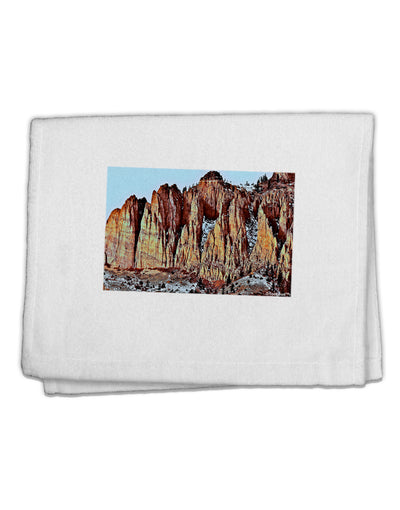 Colorado Mountain Spires 11&#x22;x18&#x22; Dish Fingertip Towel by TooLoud-Fingertip Towel-TooLoud-White-Davson Sales