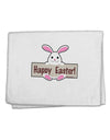 Cute Bunny - Happy Easter 11&#x22;x18&#x22; Dish Fingertip Towel by TooLoud-Fingertip Towel-TooLoud-White-Davson Sales