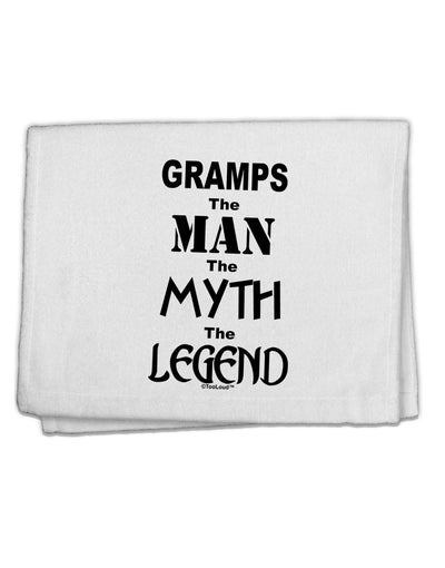 Gramps The Man The Myth The Legend 11&#x22;x18&#x22; Dish Fingertip Towel by TooLoud-TooLoud-White-Davson Sales