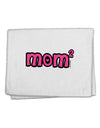 Mom Squared - Cute Mom of Two Design 11&#x22;x18&#x22; Dish Fingertip Towel by TooLoud-Fingertip Towel-TooLoud-White-Davson Sales