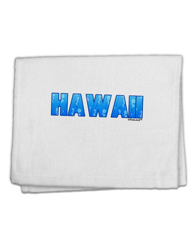 Hawaii Ocean Bubbles 11&#x22;x18&#x22; Dish Fingertip Towel by TooLoud-Fingertip Towel-TooLoud-White-Davson Sales