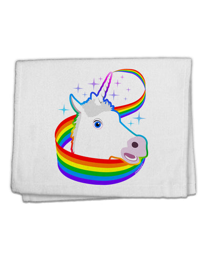 Magical Horn Rainbow Unicorn 11&#x22;x18&#x22; Dish Fingertip Towel-Fingertip Towel-TooLoud-White-Davson Sales