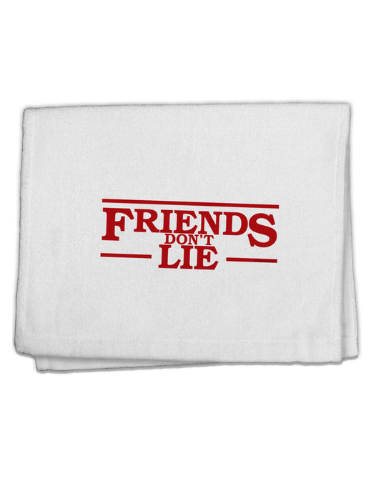 Friends Don't Lie 11&#x22;x18&#x22; Dish Fingertip Towel by TooLoud-Fingertip Towel-TooLoud-White-Davson Sales
