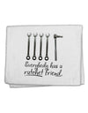 Ratchet Friend 11&#x22;x18&#x22; Dish Fingertip Towel-Fingertip Towel-TooLoud-White-Davson Sales