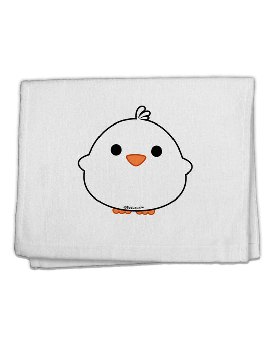 Cute Little Chick - White 11&#x22;x18&#x22; Dish Fingertip Towel by TooLoud-Fingertip Towel-TooLoud-White-Davson Sales