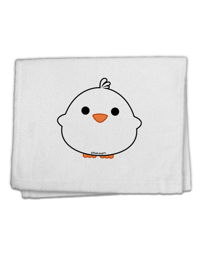 Cute Little Chick - White 11&#x22;x18&#x22; Dish Fingertip Towel by TooLoud-Fingertip Towel-TooLoud-White-Davson Sales