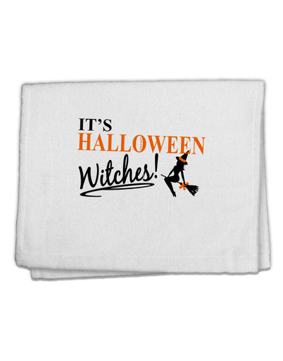 It's Halloween Witches 11&#x22;x18&#x22; Dish Fingertip Towel-Fingertip Towel-TooLoud-White-Davson Sales