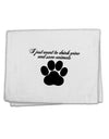 I Just Want To Drink Wine And Save Animals 11&#x22;x18&#x22; Dish Fingertip Towel by TooLoud-TooLoud-White-Davson Sales