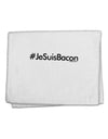 Hashtag JeSuisBacon 11&#x22;x18&#x22; Dish Fingertip Towel-Fingertip Towel-TooLoud-White-Davson Sales