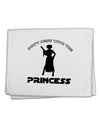 Don't Mess With The Princess 11&#x22;x18&#x22; Dish Fingertip Towel-Fingertip Towel-TooLoud-White-Davson Sales