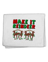 Make It Reindeer 11&#x22;x18&#x22; Dish Fingertip Towel-Fingertip Towel-TooLoud-White-Davson Sales