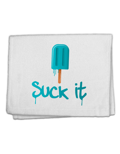 Suck It Popsicle 11&#x22;x18&#x22; Dish Fingertip Towel-Fingertip Towel-TooLoud-White-Davson Sales