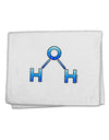 Water Molecule 11&#x22;x18&#x22; Dish Fingertip Towel by TooLoud-Fingertip Towel-TooLoud-White-Davson Sales