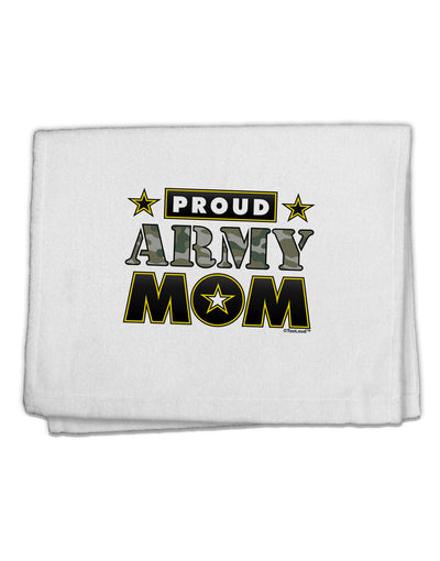 Proud Army Mom 11&#x22;x18&#x22; Dish Fingertip Towel-Fingertip Towel-TooLoud-White-Davson Sales