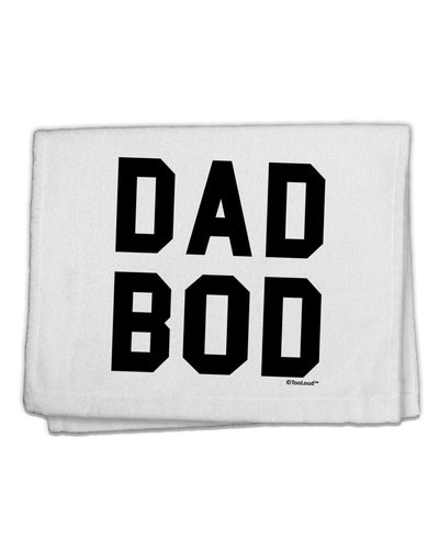 Dad Bod Design 11&#x22;x18&#x22; Dish Fingertip Towel by TooLoud-Fingertip Towel-TooLoud-White-Davson Sales