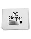 PC Gamer BnW 11&#x22;x18&#x22; Dish Fingertip Towel by TooLoud-Fingertip Towel-TooLoud-White-Davson Sales