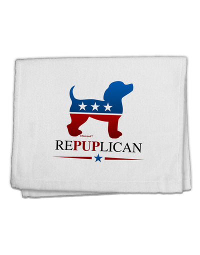 RePUPlican 11&#x22;x18&#x22; Dish Fingertip Towel-Fingertip Towel-TooLoud-White-Davson Sales