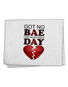 No Bae For Valentine's Day 11&#x22;x18&#x22; Dish Fingertip Towel-Fingertip Towel-TooLoud-White-Davson Sales