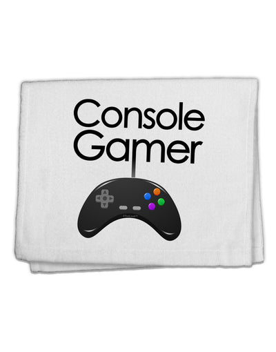 Console Gamer 11&#x22;x18&#x22; Dish Fingertip Towel by TooLoud-Fingertip Towel-TooLoud-White-Davson Sales