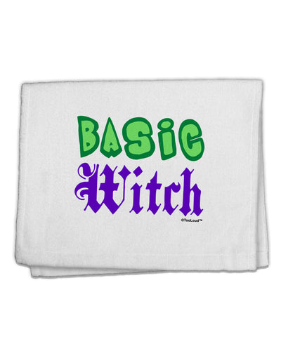 Basic Witch Color Green 11&#x22;x18&#x22; Dish Fingertip Towel-Fingertip Towel-TooLoud-White-Davson Sales