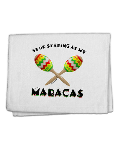 Stop Staring At My Maracas 11&#x22;x18&#x22; Dish Fingertip Towel-Fingertip Towel-TooLoud-White-Davson Sales