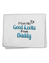 Good Looks From Daddy 11&#x22;x18&#x22; Dish Fingertip Towel-Fingertip Towel-TooLoud-White-Davson Sales