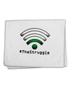 The Struggle - Low Wifi 11&#x22;x18&#x22; Dish Fingertip Towel-Fingertip Towel-TooLoud-White-Davson Sales