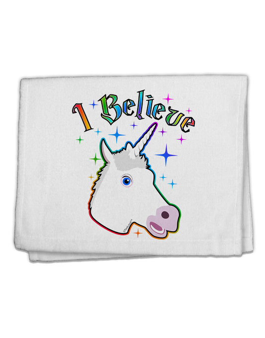 I Believe in Unicorns 11&#x22;x18&#x22; Dish Fingertip Towel-Fingertip Towel-TooLoud-White-Davson Sales