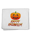 Jack-O-Lantern Watercolor Halloween 11&#x22;x18&#x22; Dish Fingertip Towel-Fingertip Towel-TooLoud-White-Davson Sales