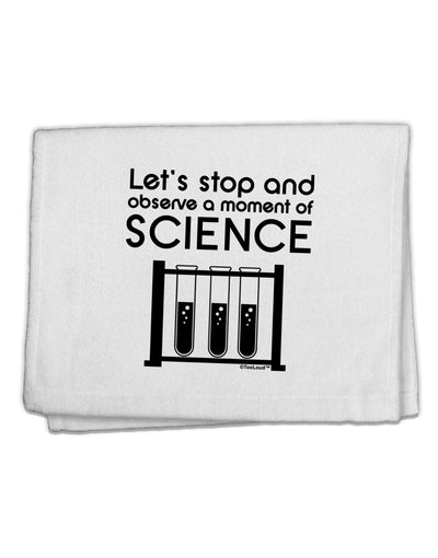 Moment of Science 11&#x22;x18&#x22; Dish Fingertip Towel by TooLoud-Fingertip Towel-TooLoud-White-Davson Sales