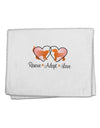 Rescue Adopt Love 11&#x22;x18&#x22; Dish Fingertip Towel-Fingertip Towel-TooLoud-White-Davson Sales