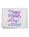 Happy Mother's Day (CURRENT YEAR) 11&#x22;x18&#x22; Dish Fingertip Towel by TooLoud-Fingertip Towel-TooLoud-White-Davson Sales