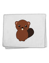 Cute Beaver 11&#x22;x18&#x22; Dish Fingertip Towel-Fingertip Towel-TooLoud-White-Davson Sales