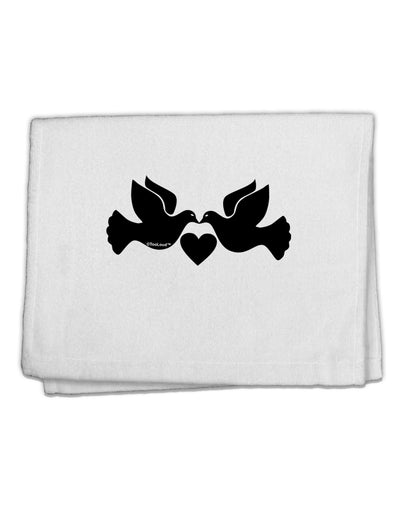 Two Turtle Doves 11&#x22;x18&#x22; Dish Fingertip Towel-Fingertip Towel-TooLoud-White-Davson Sales