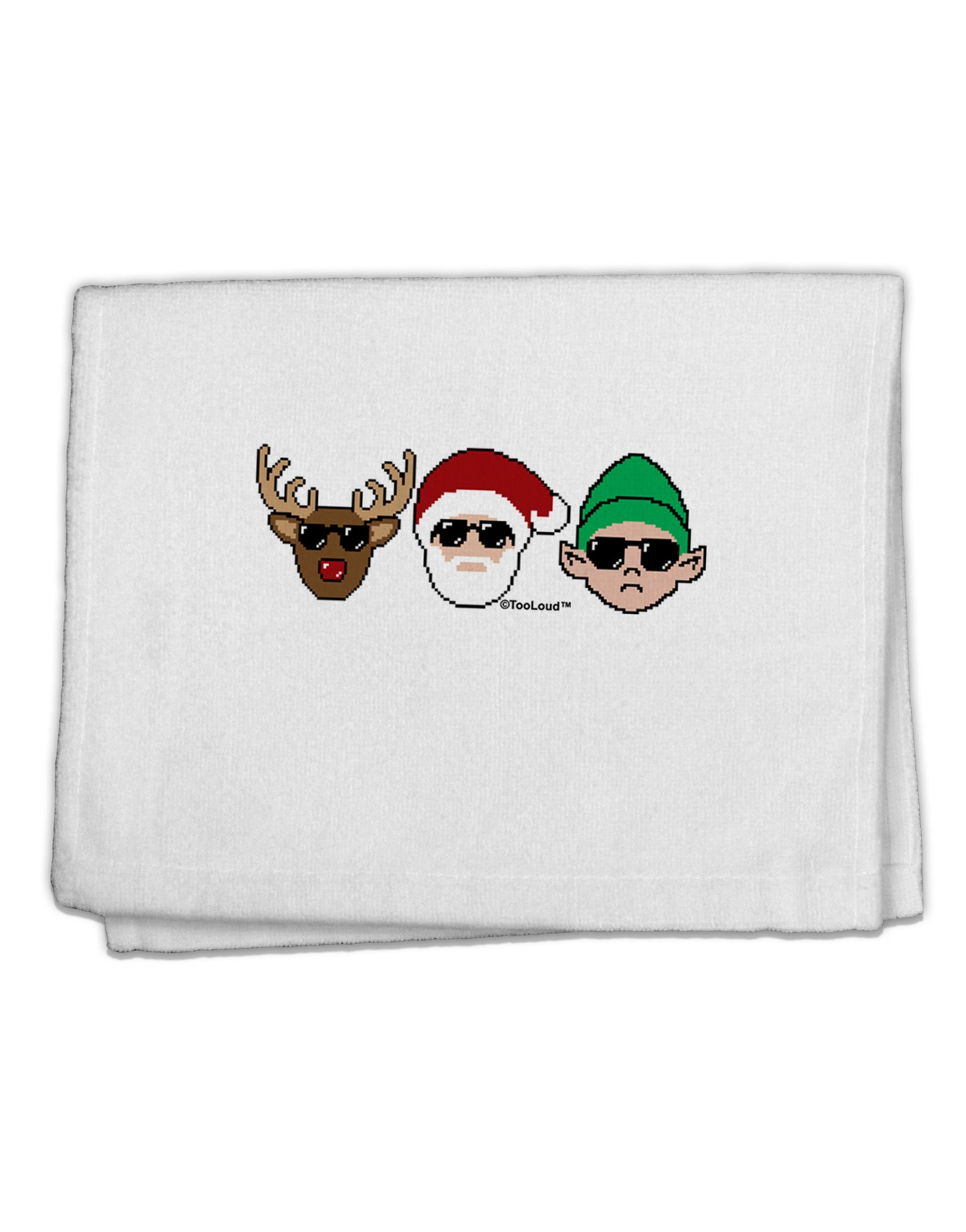 The X-mas Squad 11&#x22;x18&#x22; Dish Fingertip Towel-Fingertip Towel-TooLoud-White-Davson Sales