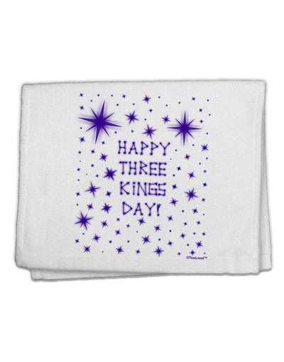 Happy Three Kings Day - Shining Stars 11&#x22;x18&#x22; Dish Fingertip Towel by TooLoud-Fingertip Towel-TooLoud-White-Davson Sales