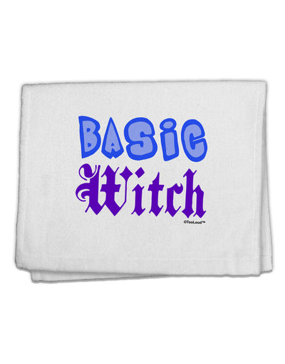 Basic Witch Color Blue 11&#x22;x18&#x22; Dish Fingertip Towel-Fingertip Towel-TooLoud-White-Davson Sales