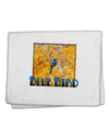 Blue Bird In Yellow Text 11&#x22;x18&#x22; Dish Fingertip Towel-Fingertip Towel-TooLoud-White-Davson Sales