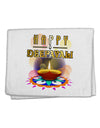 Happy Deepavali - Rangoli and Diya 11&#x22;x18&#x22; Dish Fingertip Towel by TooLoud-TooLoud-White-Davson Sales