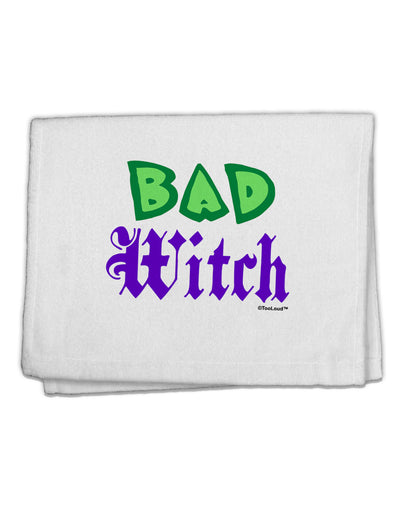 Bad Witch Color Green 11&#x22;x18&#x22; Dish Fingertip Towel-Fingertip Towel-TooLoud-White-Davson Sales