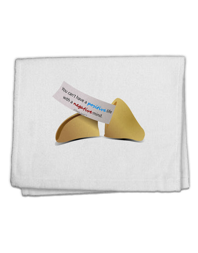 Positive Life - Fortune Cookie 11&#x22;x18&#x22; Dish Fingertip Towel-Fingertip Towel-TooLoud-White-Davson Sales