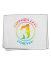 Mermaids Have More Fun - Beachy Colors 11&#x22;x18&#x22; Dish Fingertip Towel-Fingertip Towel-TooLoud-White-Davson Sales